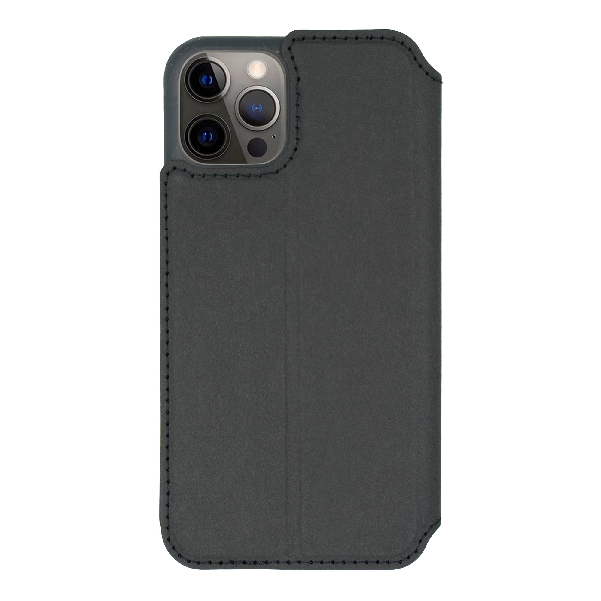 Biodegradable Flip Phone Case - Black-7