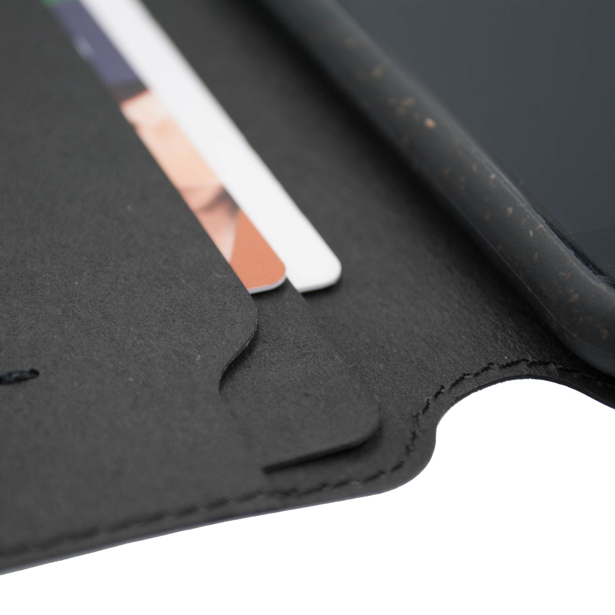 Biodegradable Flip Phone Case - Black-3