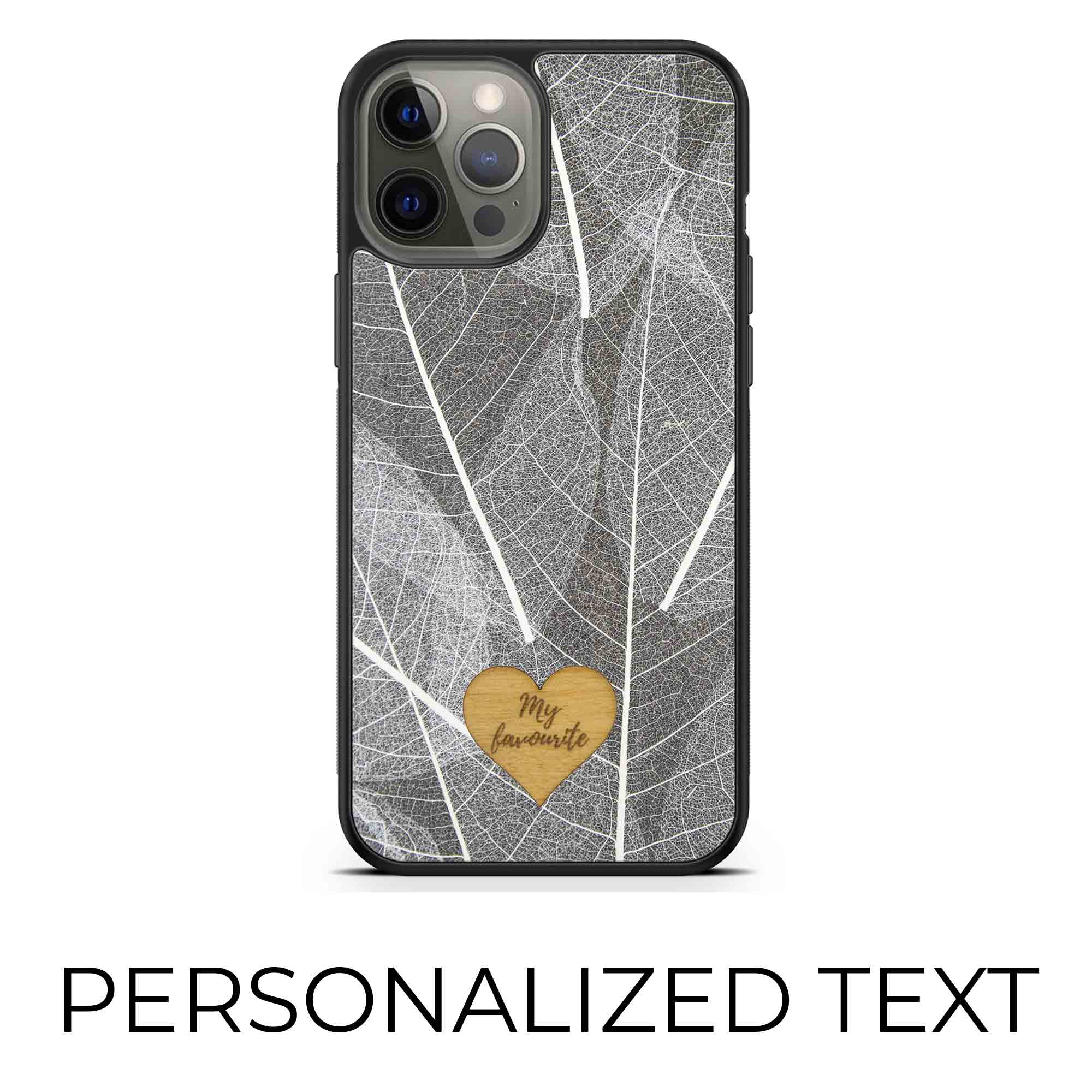 Skeleton Leaves - Personalized Phone Case - Personalized Gift-0