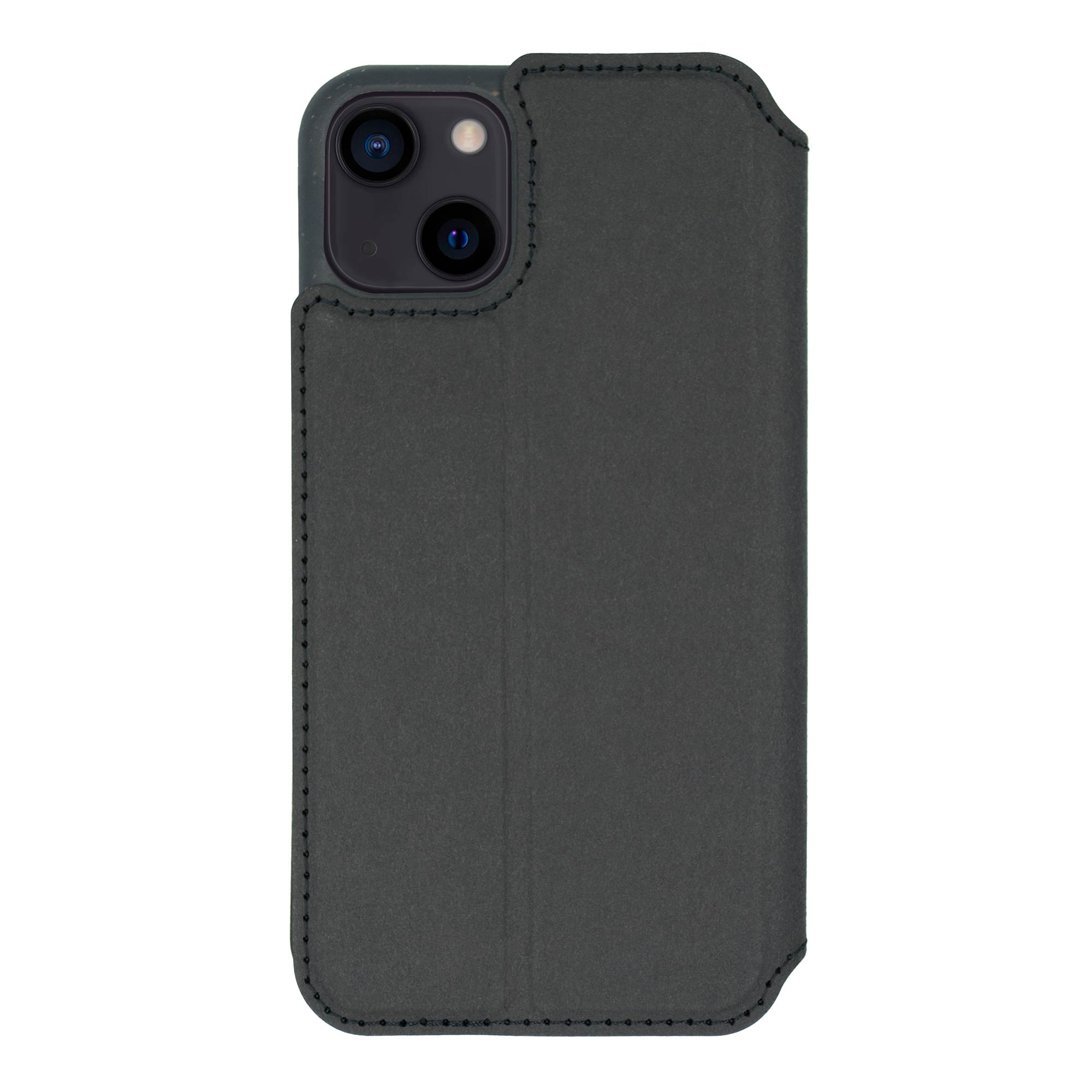 Biodegradable Flip Phone Case - Black-6