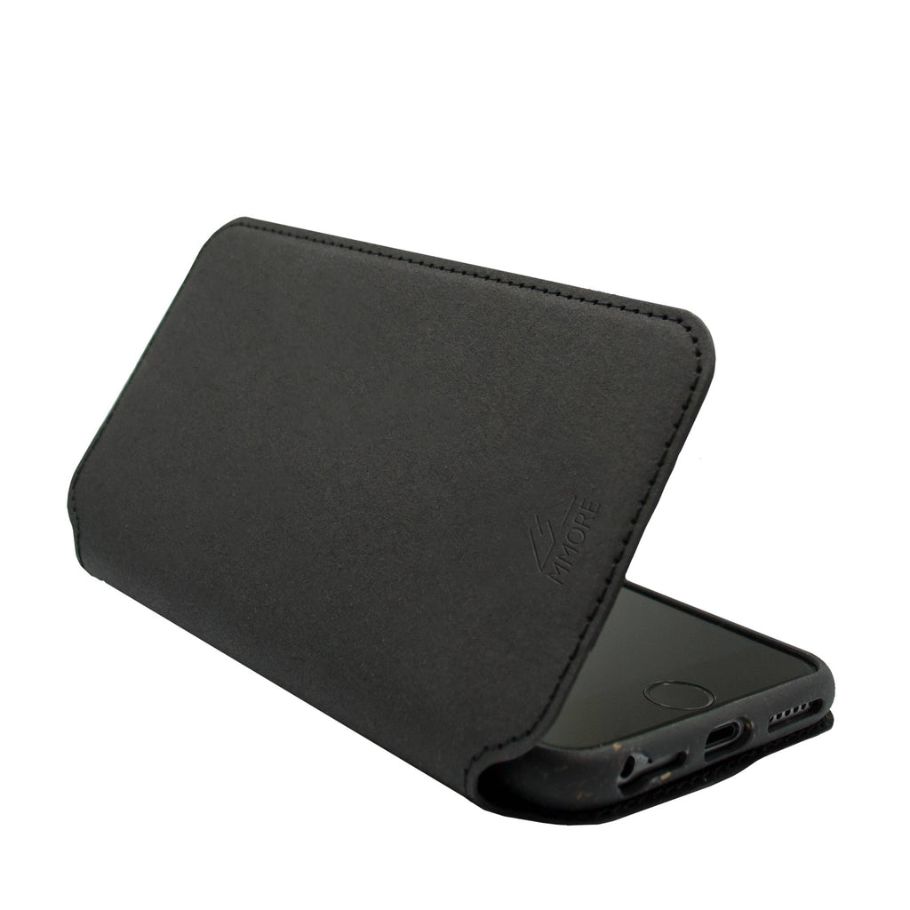Biodegradable Flip Phone Case - Black-0