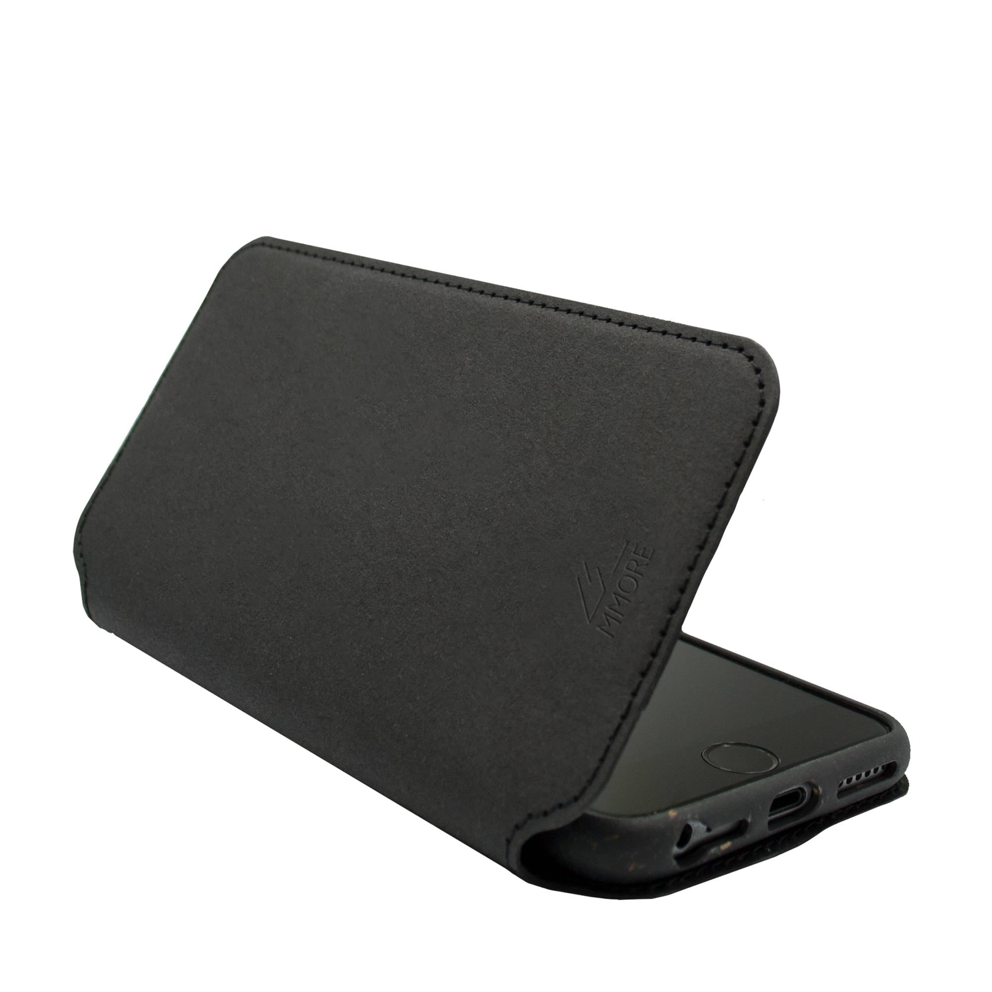 Biodegradable Flip Phone Case - Black-0