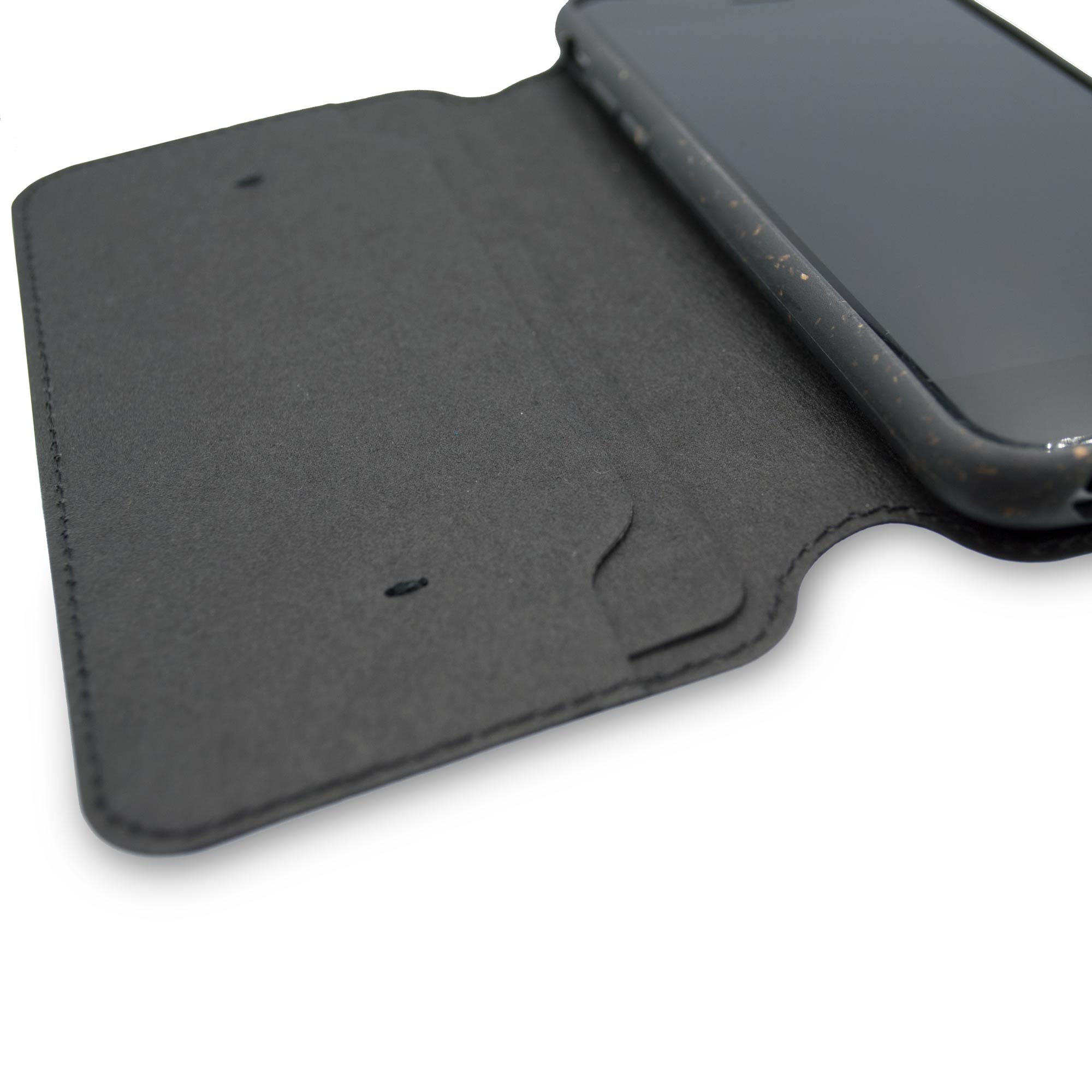 Biodegradable Flip Phone Case - Black-2